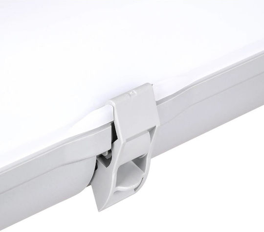 GloboStar Commercial Linear LED Ceiling Light 24W Cold White IP65 Dimmable