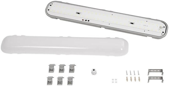 GloboStar Commercial Linear LED Ceiling Light 24W Cold White IP65 Dimmable