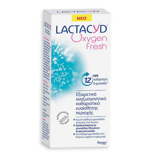 Lactacyd Oxygen Fresh Ultra Refreshing Intimate Wash Intimate Area Cleansing Gel 200ml