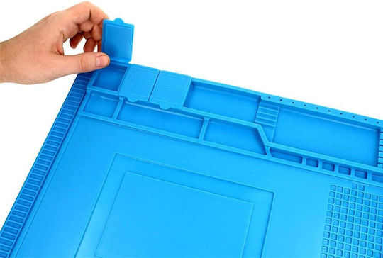 Silicone Soldering Mat Zola Every Diy Enthusiast 45x30x0.5cm Blue