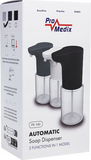 ProMedix Dispenser Plastic with Automatic Dispenser White 300ml