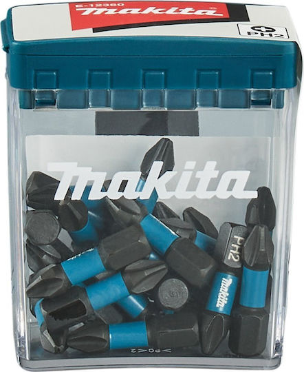 Makita Set 25 Schraubendreher-Bits Kreuz