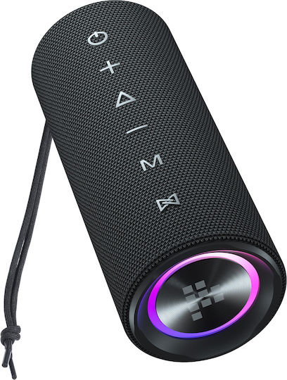 Tronsmart Mirtune C2 Αδιάβροχο Ηχείο Bluetooth 24W με Διάρκεια Μπαταρίας έως 24 ώρες Μαύρο