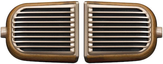SBS Jaz 2 In 1 Ηχείο Bluetooth 10W με Διάρκεια Μπαταρίας έως 4 ώρες Χρυσό