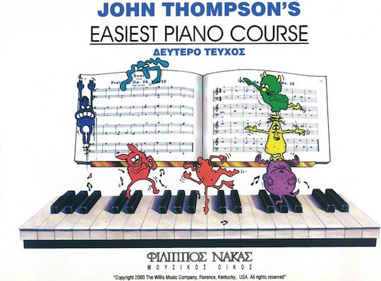 Nakas Thompson's Easiest Piano Course Sheet Music for Piano ISSUE B'