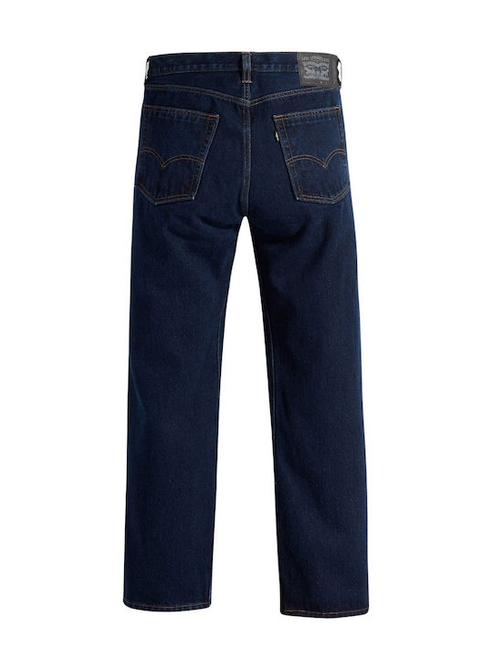 Skateboarding Herren Jeanshose mit Lose Baggy Anwendung Blau
