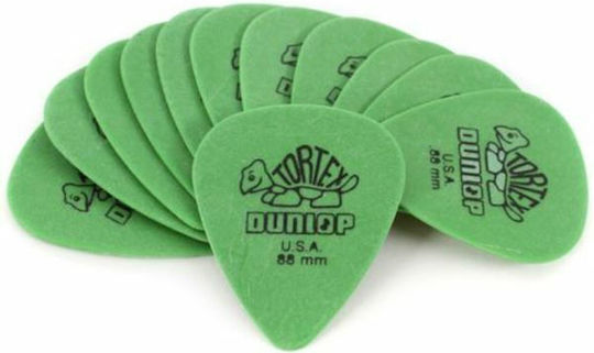 Dunlop Guitar Picks Tortex Std Thickness 0.88mm Set 12pcs