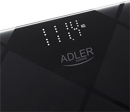 Adler Digital Bathroom Scale Black AD 8169