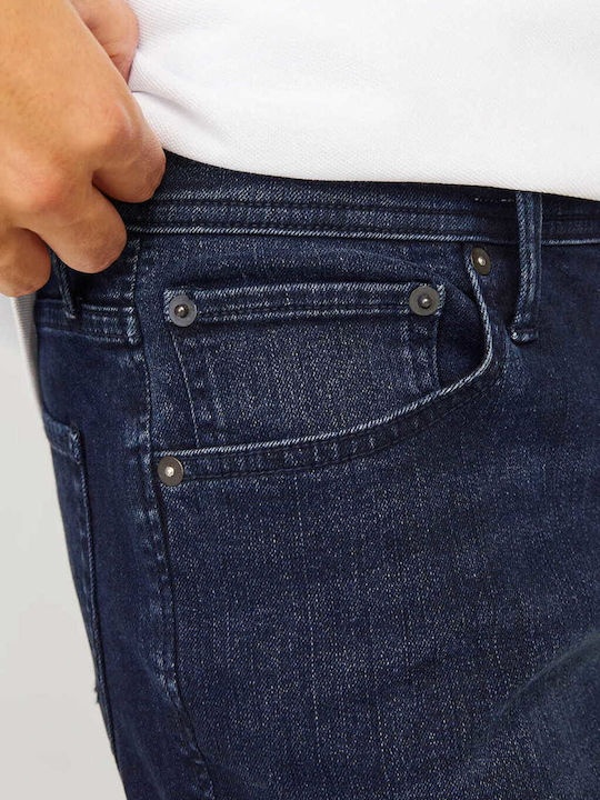 Glenn Men's Jeans Pants with Slim Fit Blue Denim