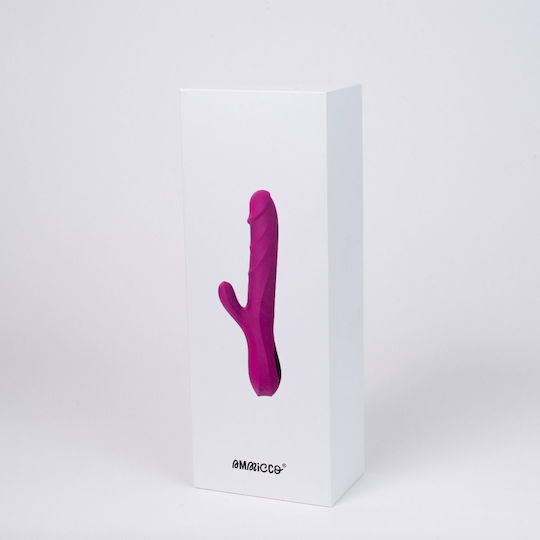 Ammicco Ρεαλιστικός Δονητής 23.5cm Μωβ
