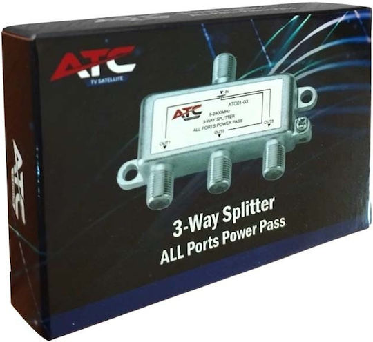 ATC 3-way Splitter Satellite 03.003.0138