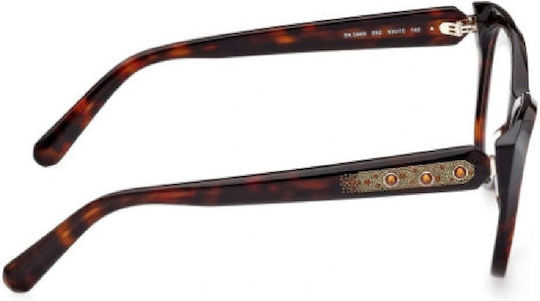 Swarovski Damen Acetat Schmetterling Braun SK5469 052