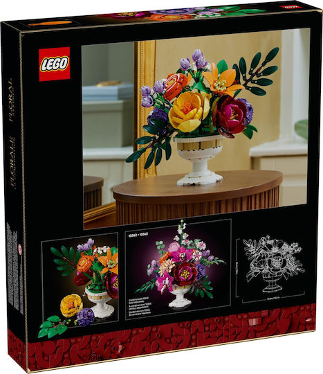 LEGO Lego Botanical Collection Аранжировка на Цветя за Възраст 18+ Бройки 1161