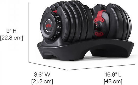Bowflex Αλτήρας 1x 24kg με Βάση