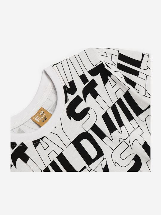 Funky T-Shirt Weiß