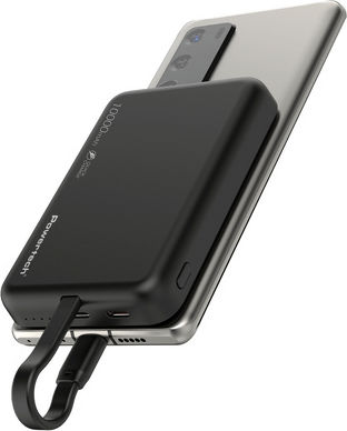 Powertech PT-1376 MagSafe Power Bank 10000mAh 20W Μαύρο