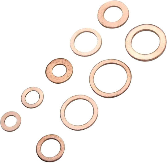 Set 200 Zola Copper Washbasins Various Sizes Storage Box Pink