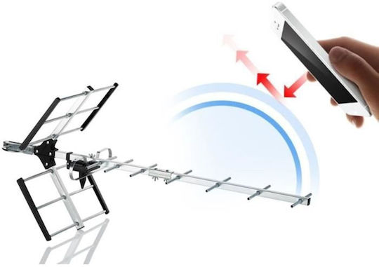 One For All Amplified Outdoor Yagi Antenna SV9354 Външен Телевизионна антена (не изисква захранване) Черна