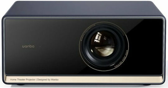 Wanbo X5 Pro Projector LCD Full HD Λάμπας LED με Wi-Fi και Ενσωματωμένα Ηχεία