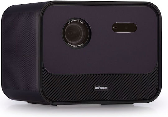 InFocus Crusader Grand Master IN3038SL Mini Projector DLP Full HD Λάμπας LED με Wi-Fi και Ενσωματωμένα Ηχεία