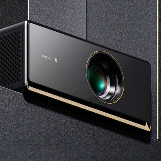 Wanbo X5 Pro Projector LCD Full HD Λάμπας LED με Wi-Fi και Ενσωματωμένα Ηχεία