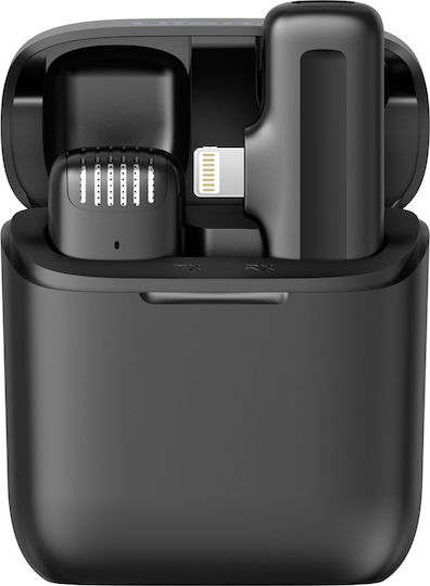 Ulanzi J11 Seturi Wireless Microfon Πέτου, Clip On pentru Mobil