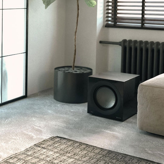 Monitor Audio Anthra W12 Aktiv Subwoofer mit Lautsprecher 12" 1700W Schwarz glänzend