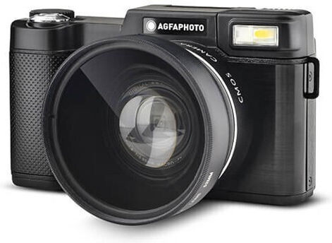 AgfaPhoto Kompaktkamera 24MP Optischer Zoom 5x Schwarz