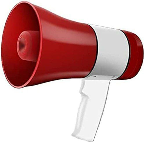Megaphone GX-528U Megaphone Built-In Amplifier with Voice Recording Red