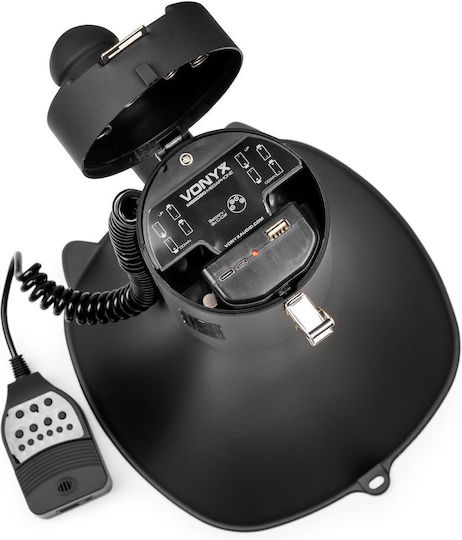 Vonyx Megaphone 90W with Voice Recording USB MP3 Player