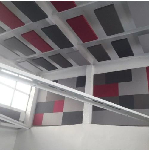 Audiodesigner Rect Ηχοαπορροφητικό Πάνελ Με Ύφασμα (4τμχ) 120cm x 60cm x 50mm σε Πορτοκαλί Χρώμα