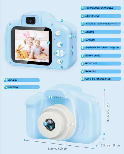 Children's Camera 40MP Pink