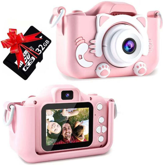 Children's Camera 40MP Pink