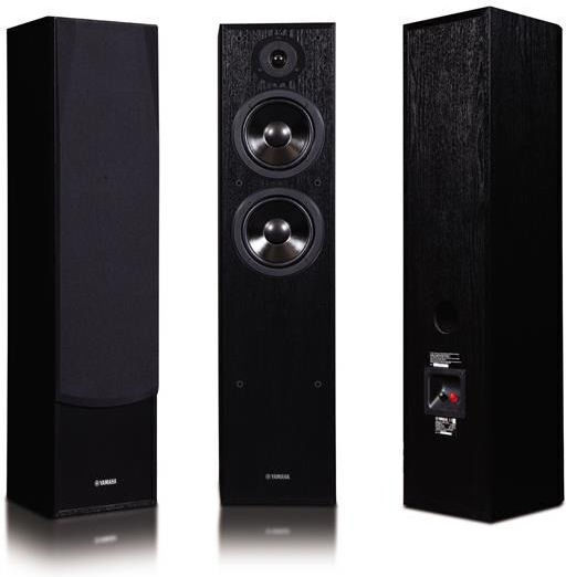 Yamaha NS-F51 NS-F51 Двойка Hi-Fi Говорители Подов 80W 2 Брой шофьори Ш23.3xД25.4xВ97.35см. Черен