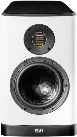 Elac Vela BS 404.2 Ζεύγος Ηχείων Hi-Fi Βιβλιοθήκης 80W 2 Δρόμων Π27.6xΒ33.2xΥ41.2εκ. High Gloss White