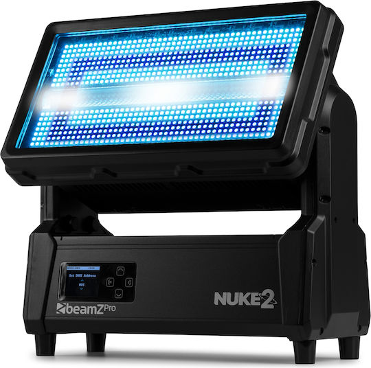 BeamZPro Φωτορυθμικό Wash LED Strobe RGB