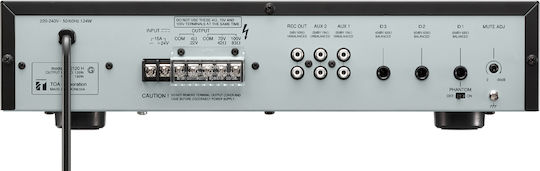 TOA Integrat Amplificator PA 120W/100V