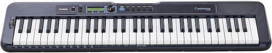 Casio Keyboard CT-S300 with 61 Dynamic Keys with Stand and Headphones Black Set 2