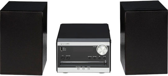 Panasonic Ηχοσύστημα SC-PM-272EG-S 20W με CD Player και Bluetooth