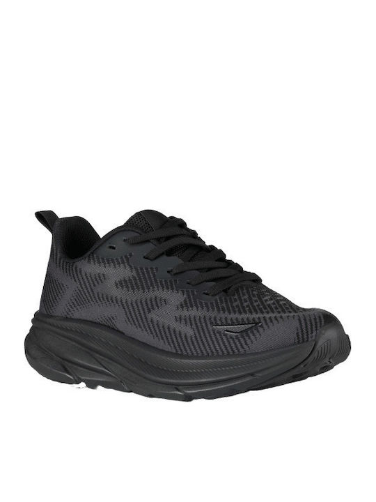 Double Memory Αθλητικό Γυναικεία Sneakers Μαύρο