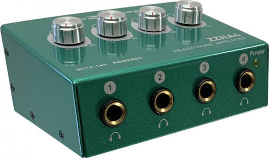 ZZiPP ZZHA4 Desktop Analog Headphone Amplifier 12 Channels