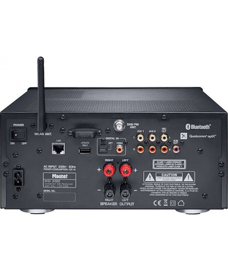 Magnat 13783 Mc 200 Hi-Fi CD-Player Schwarz