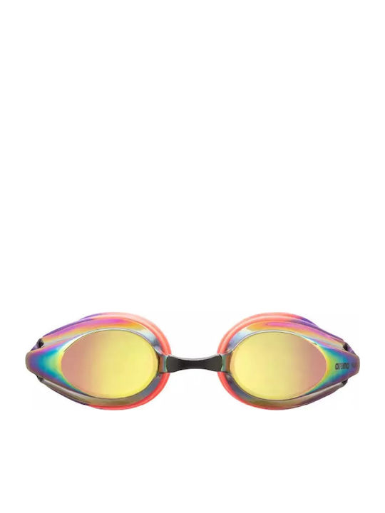 Arena Tracks Mirror Swimming Goggles Adults Multicolored