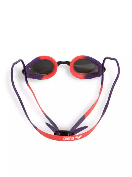 Arena Tracks Mirror Swimming Goggles Adults Multicolored