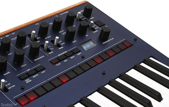 Korg Monologue Case Set Analog Synthesizer with 25 Keys Blue