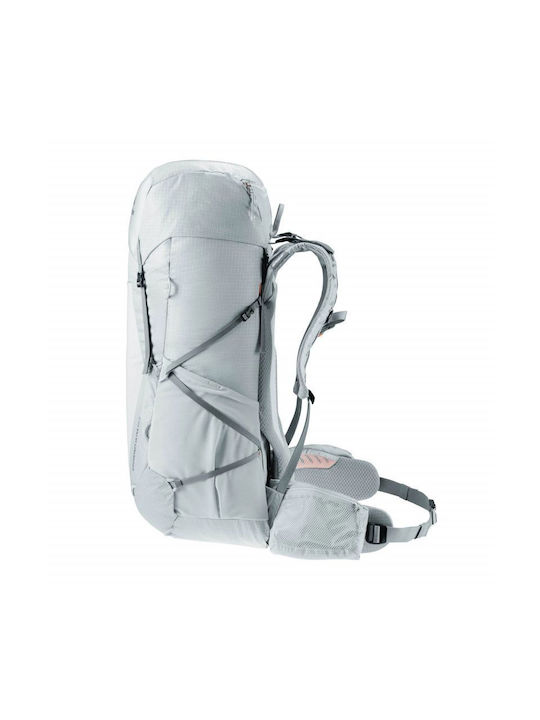 Deuter Aircontact Ultra 50+5 Ορειβατικό Σακίδιο 55lt Αδιάβροχο Γκρι Trekking