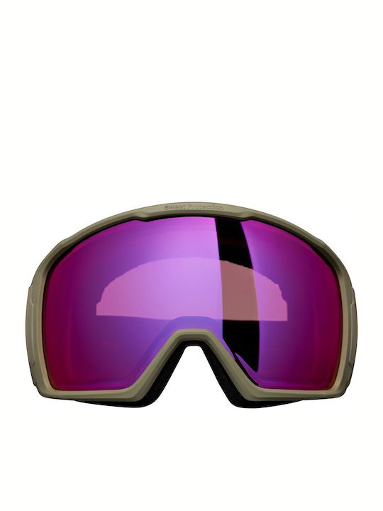 Sweet Protection Masca de schi și snowboard Pentru adulți Violet cu Lentilă în culoarea Violet