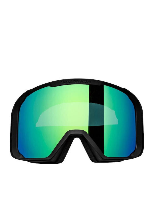Sweet Protection Μάσκα Σκι & Snowboard Ενηλίκων Μαύρη με Φακό σε Μαύρο Χρώμα Sweet Protection Μάσκα Σκι & Snowboard Ενηλίκων Μαύρη με Φακό σε Μαύρο Χρώμα