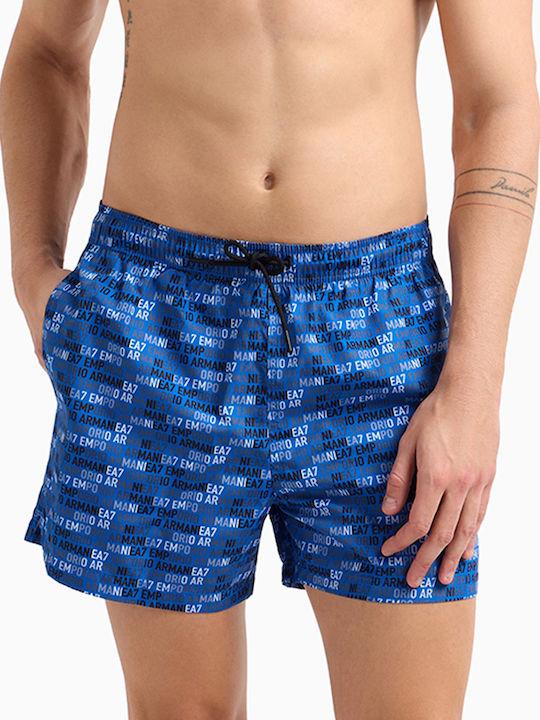 Emporio Armani Men's Swimwear Shorts Blue