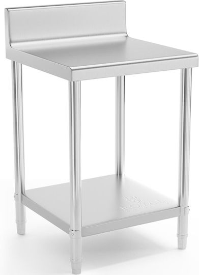 Royal Catering Ανοξείδωτο Τραπέζι Μ60xΒ60xΥ98cm